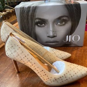 JLO Nude Heels Size 10